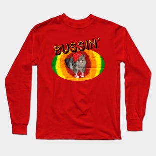 Bussin' Squirrel Long Sleeve T-Shirt